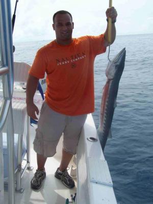 Mr. Garcia with Barracuda